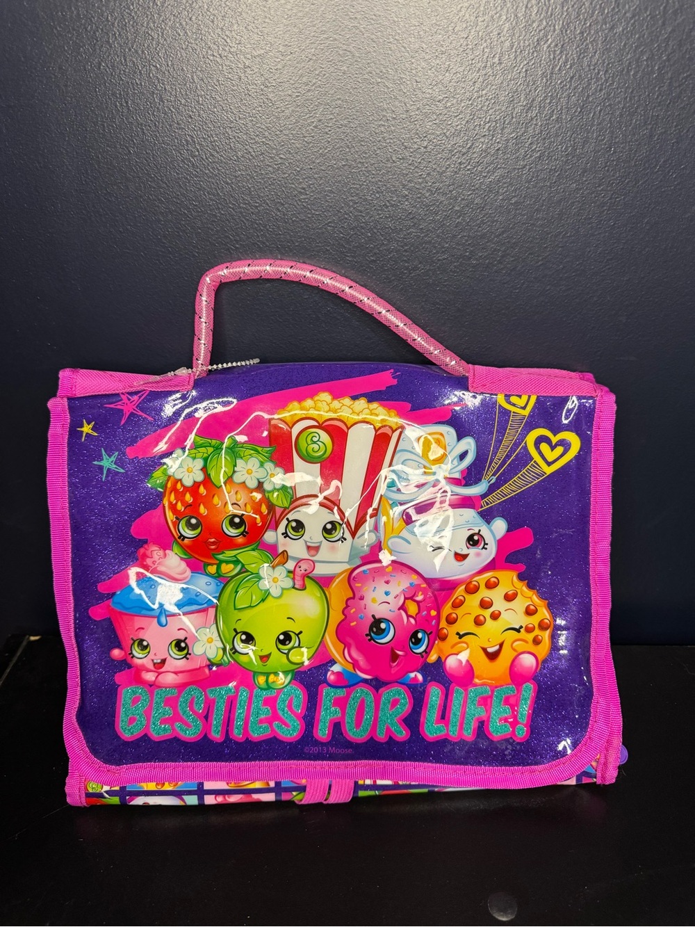 Shopkins “Besties For Life” Travel Organizer / Hanging Toiletry Bag
